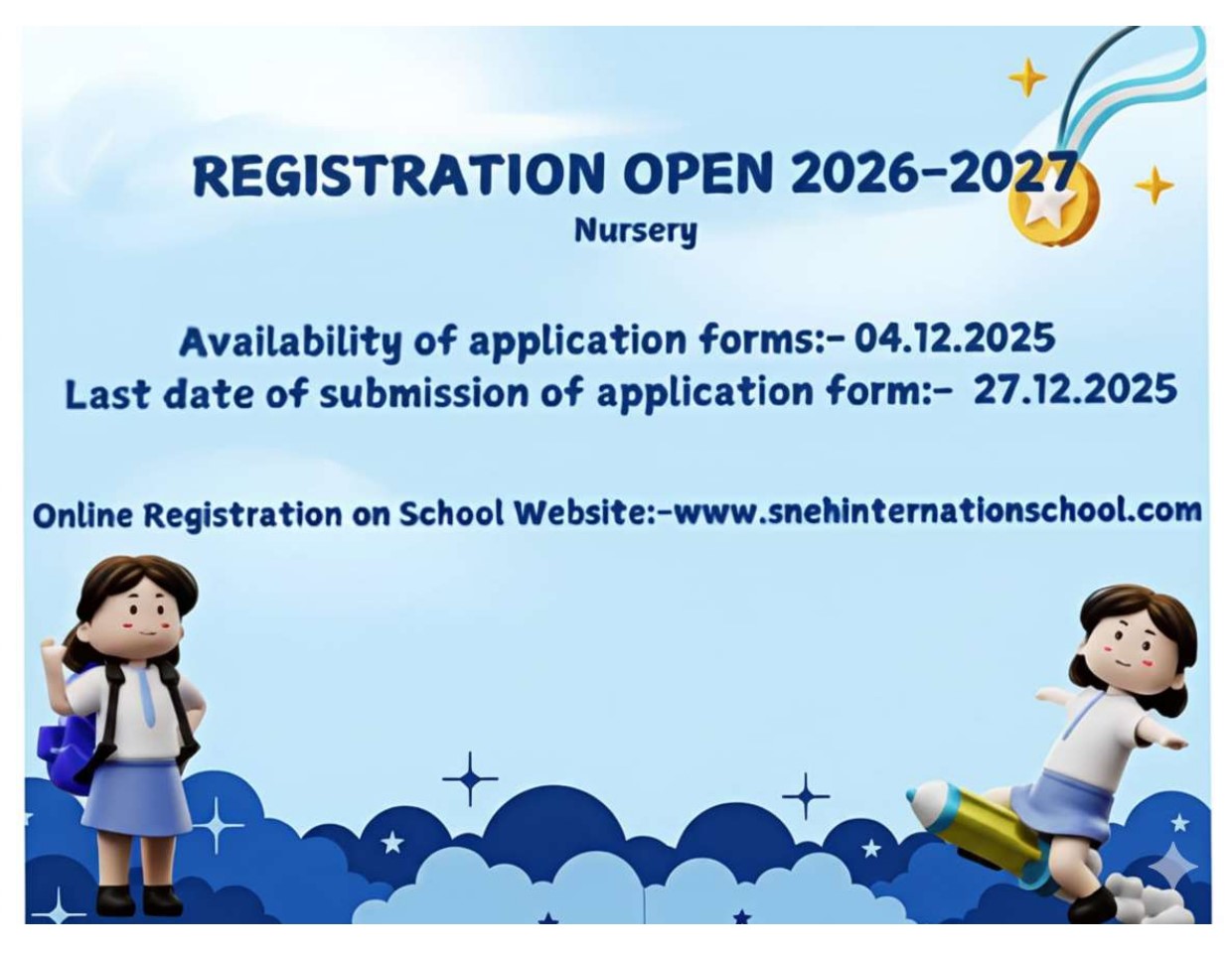 Registration Open 2026-27
